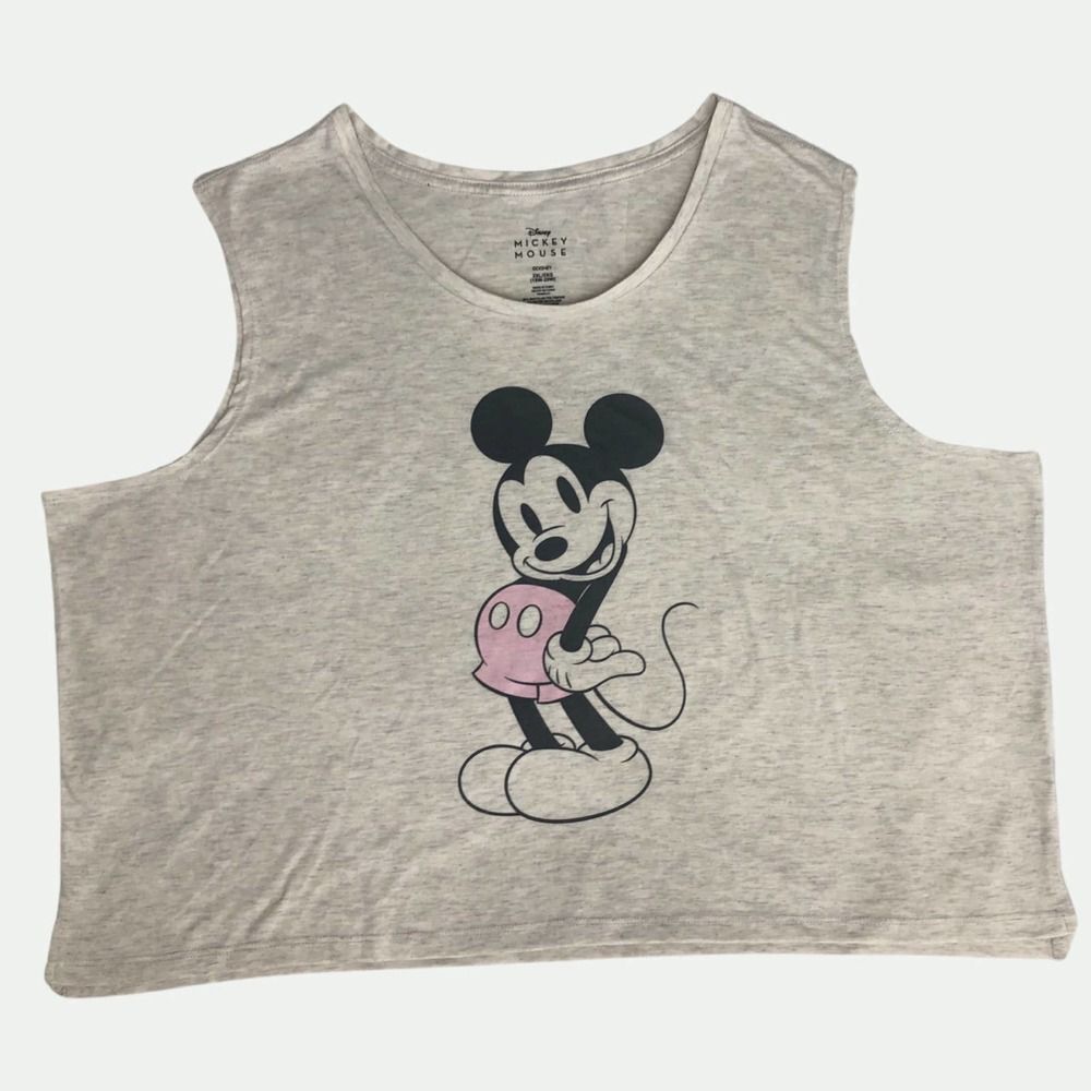 Disney Mickey Mouse Women’s Tank Top 2XL Shirt Blouse Theme Park Vacation